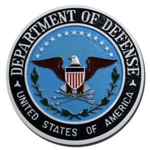 Department of Defense Plaque