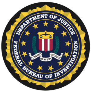 Federal Bureau of Investigation Seal Mouse Pad