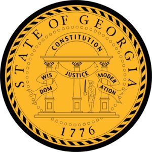 Great Seal of State of Georgia Mouse Pad