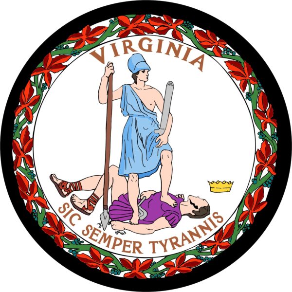 Great Seal of State of Virginia Mouse Pad