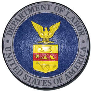 Department of Labor Plaque