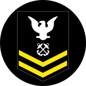 US Navy Petty Officer Second Class Mouse Pad