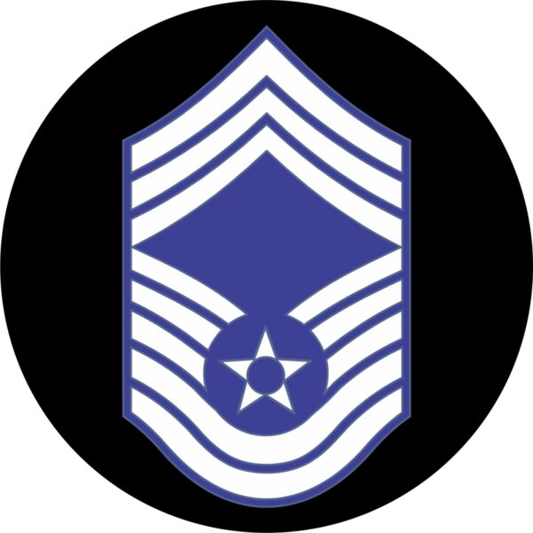 USAF Technical Chief Master Sergeant Mouse Pad