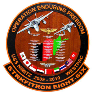 Strkfitron Eight Six Deployment Plaque
