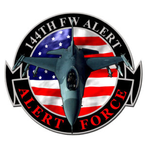 144th Fighter Wing Emblem Plaque