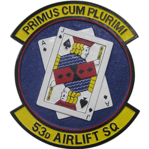 USAF 53rd Airlift SQ Emblem