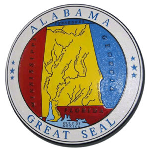 Alabama State Seal Plaque