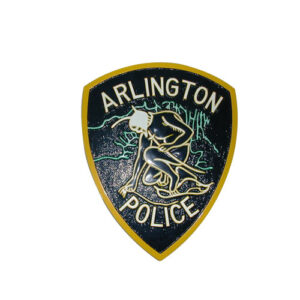 Arlington Police Patch Plaque
