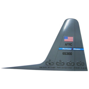 USAF C130 Solomon Tail Flash Wall Plaque