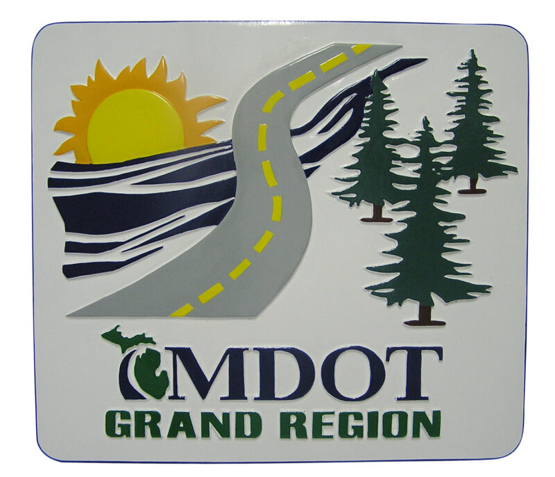 MDOT Grand Region Plaque
