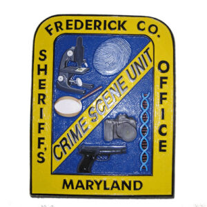 Crime Scene Unit Frederick Co. MD Emblem