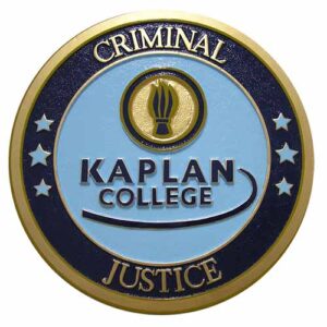 Criminal Justice Kaplan College Seal