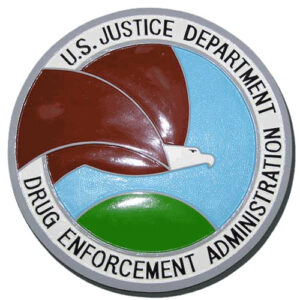 Drug Enforcement Administration DEA Seal / Podium Plaque