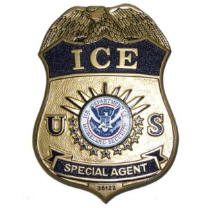 DHS-Ice Badge Plaque