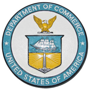 US Department of Commerce Seal / Podium Plaque