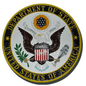 Department of State DOS Seal - Podium Plaque