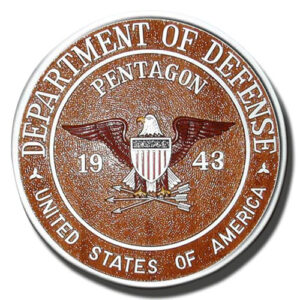 DoD Pentagon 1943 Seal / Podium Plaque