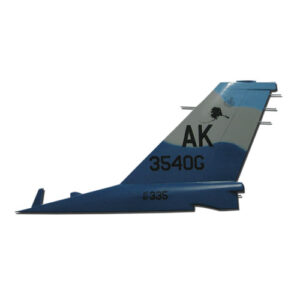 USAF F16-AK3540G Tail Flash Wall Plaque