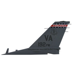 USAF F16-VA192FW Tail Flash Wall Plaque