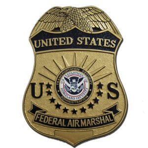 Federal Air Marshal Service FAMS Badge Plaque