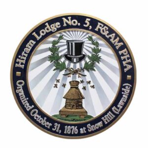 Hiram Lodge No 5 Seal