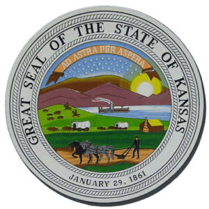 Kansas State Seal Plaque