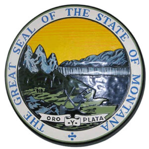 Montana State Seal Plaque