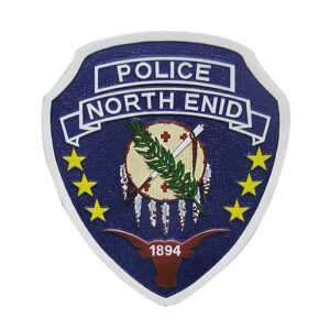 Oklahoma North Enid Police Emblem
