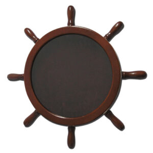 Ships Wheel Shadow Box