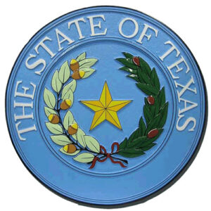 Texas State Seal Plaque