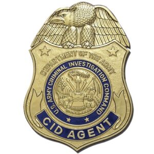 US Army Criminal Investigation Command Agent Badge Plaque