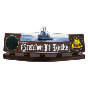 US Army Tug Boat Desk Nameplate