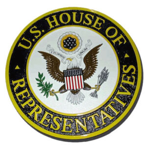 The US House of Representatives Seal / Podium Plaque