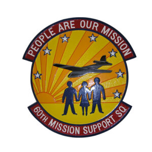 USAF 60th Mission Support SQ Emblem