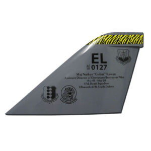 USAF B-1B Lancer EL Tail Flash Wall Plaque