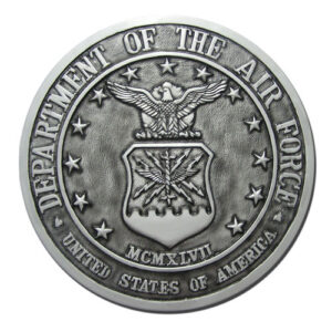 U.S. Air Force Seal Antique Silver