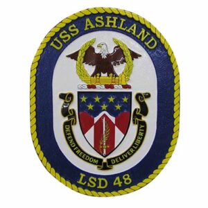 USS LSD 48 Ashland Emblem