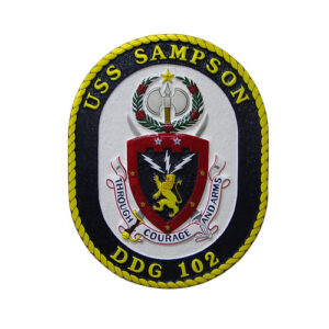 USS Sampson DDG-102 Emblem