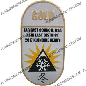 Asia East District Plaque (Gold)