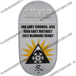 Asia East District Plaque (Silver)